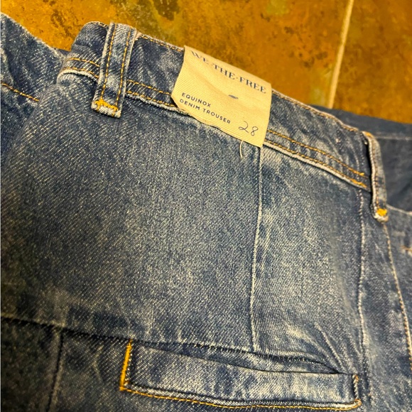 NWT Free People We the Free Equinox Denim Trousers (See Description) - Picture 10 of 10